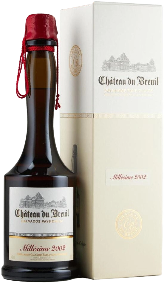 Шато дю Брёй Пэи д'Ож AOC Миллезим 2002 в подарочной упаковке 2002 0.7&nbsp;л