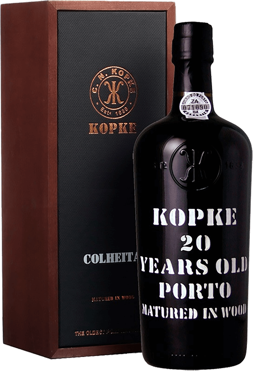 Портвейн красный сладкий Kopke 20 y.o. Tawny Porto (gift box) 0.75 л (Копке  20 лет Тони Порто в подарочной упаковке), купить в магазине в Саратове -  цена, отзывы