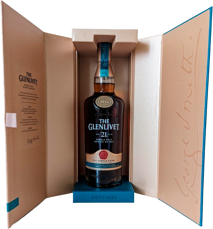 The Glenlivet Single Malt Scotch Whisky 21 y.o. (gift box) the glenlivet founder s reserve single malt scotch whisky gift box
