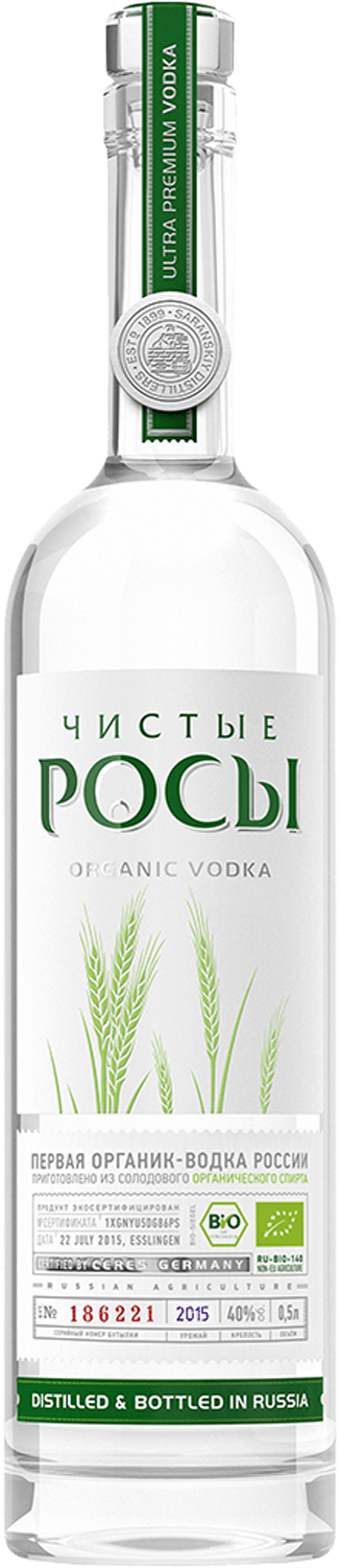 Водка Чистые Росы 0.5&nbsp;л