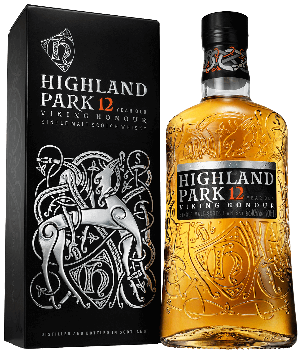 Highland Park Viking Honour 12 y.o. single malt scotch whisky (gift box) highland park 30 y o single malt scotch whisky gift box