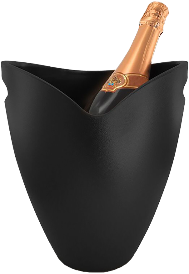 Пуллтекс Ведерко для охлаждения вина Черное