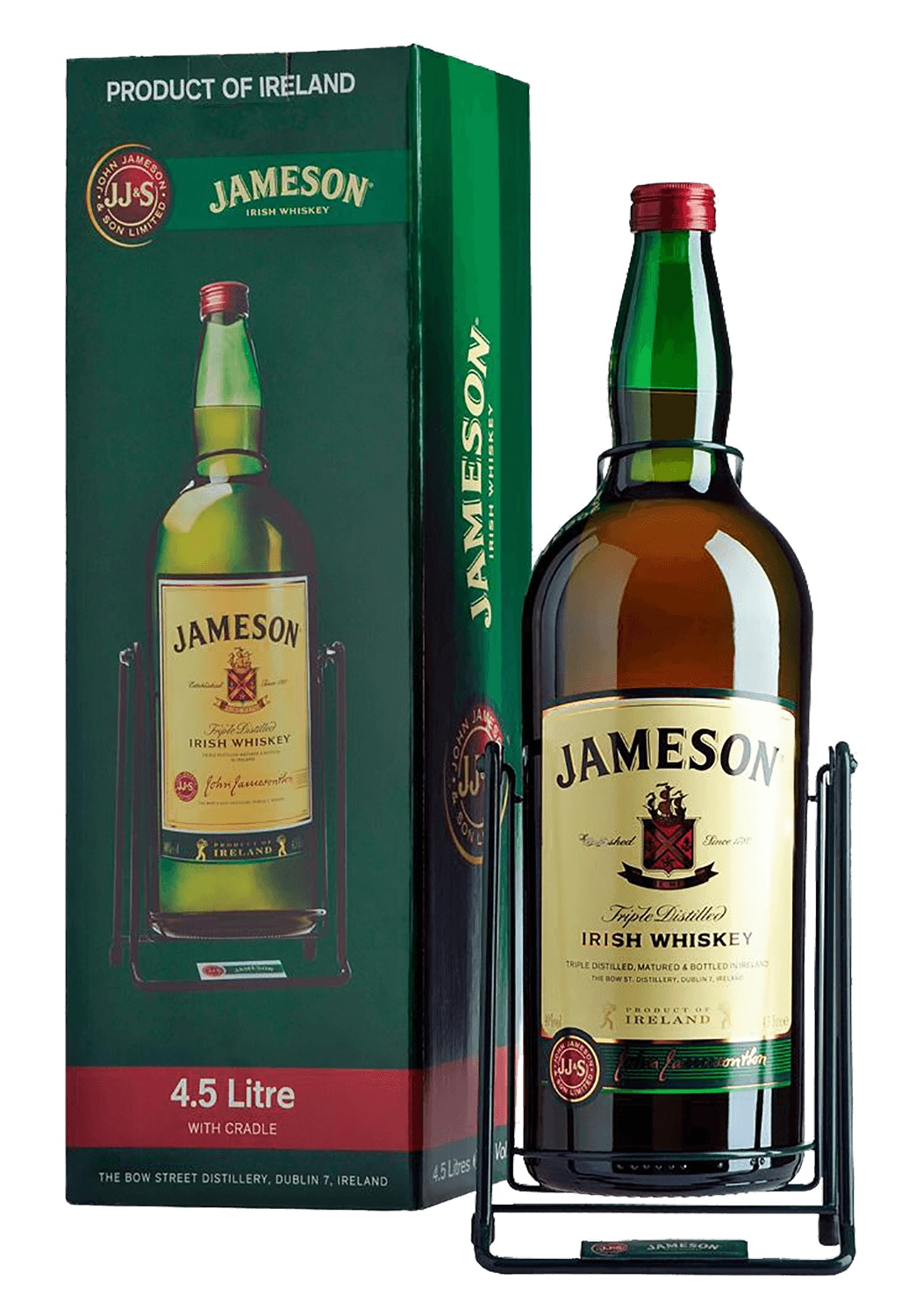 Jameson Blended Irish Whiskey (gift box) the dublin liberties 10 year old copper alley single malt irish whiskey gift box