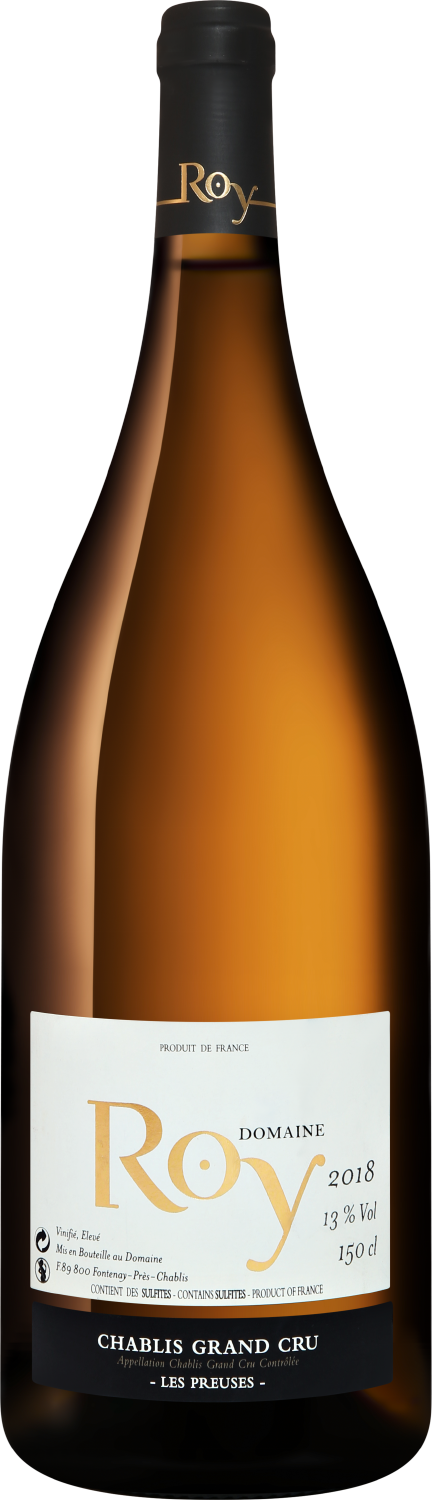 Ле През Шабли Гран Крю АОС Домен Рой 2018 1.5&nbsp;л