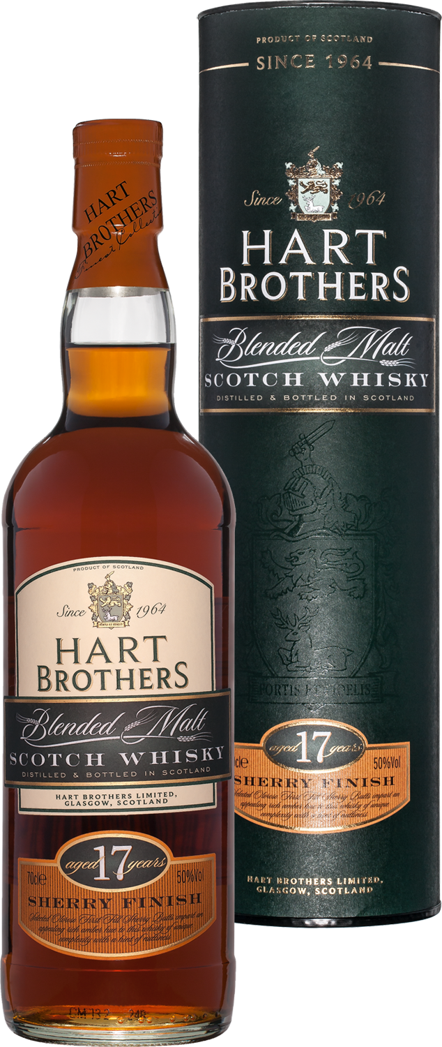 Виски Hart Brothers Sherry Finish Blended Malt Scotch Whisky 17 y.o. (gift  box) 0.7 л (Харт Бразерс Шерри Финиш Блендед Молт 17 Лет солодовый виски в  подарочной упаковке), купить в магазине в