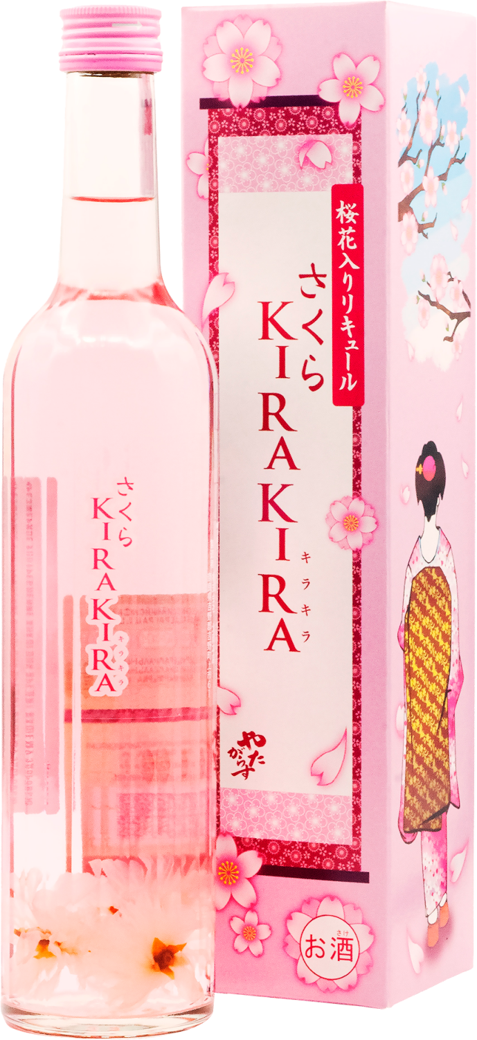 Ликёр Sakura Kirakira (gift box) 0.5 л (Сакура Киракира в подарочной  упаковке), купить в магазине в Иркутске - цена, отзывы