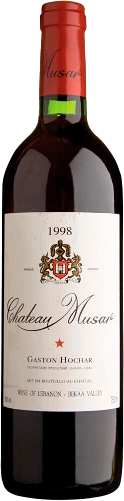Шато Мусар Красное 1998 0.75&nbsp;л