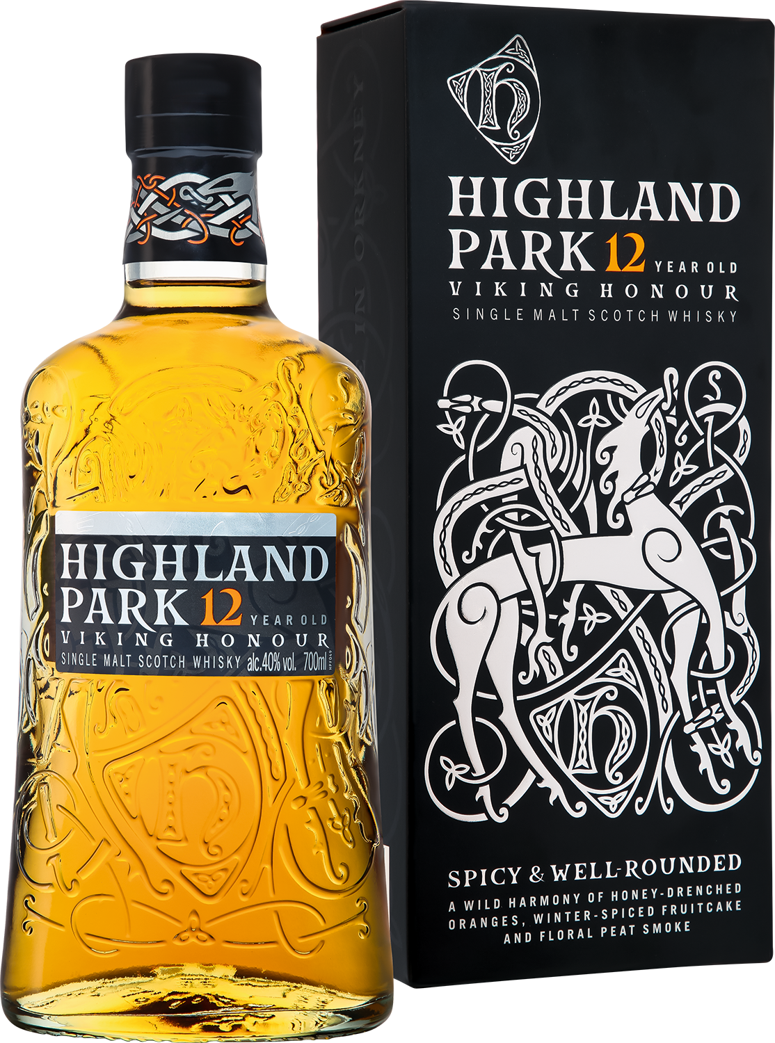 Highland Park Viking Honour Single Malt Scotch Whisky 12 y.o. (gift box)