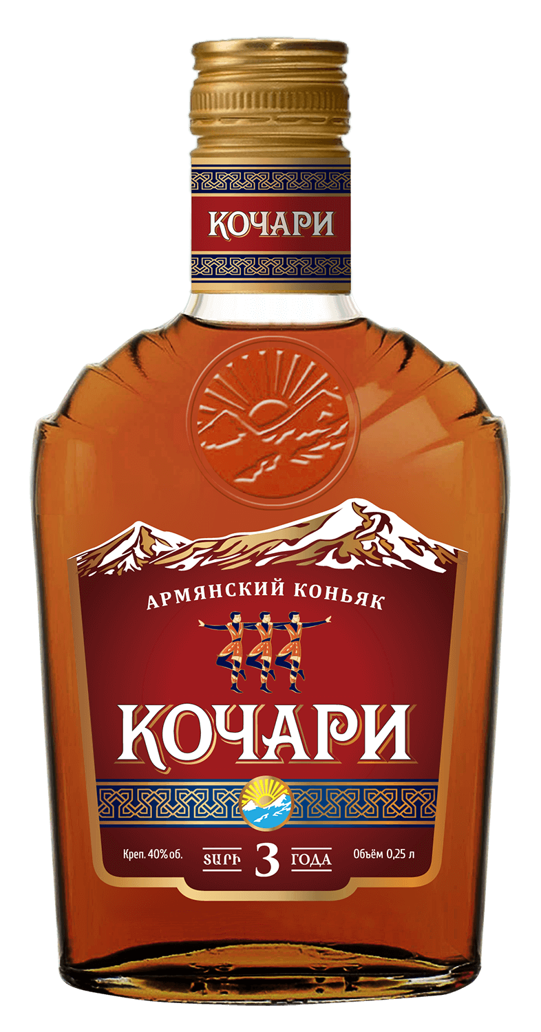 Kochari Armenian Brandy 3 Y.O. kochari armenian brandy 6 y o