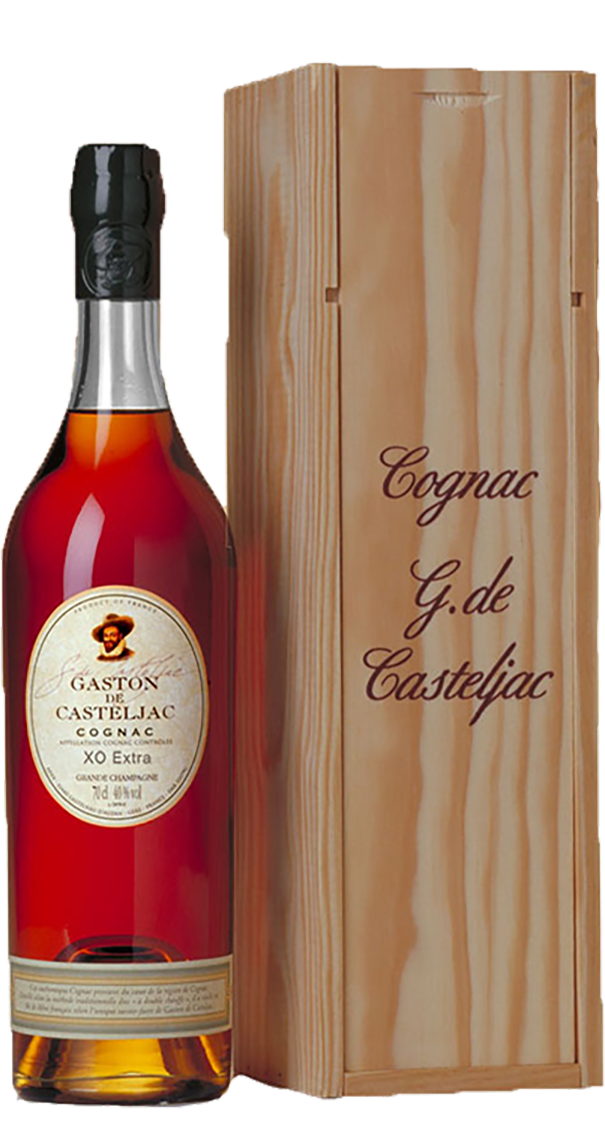 Гастон де Кастельжак XO Экстра Гранд Шампань в деревянной упаковке 0.7&nbsp;л
