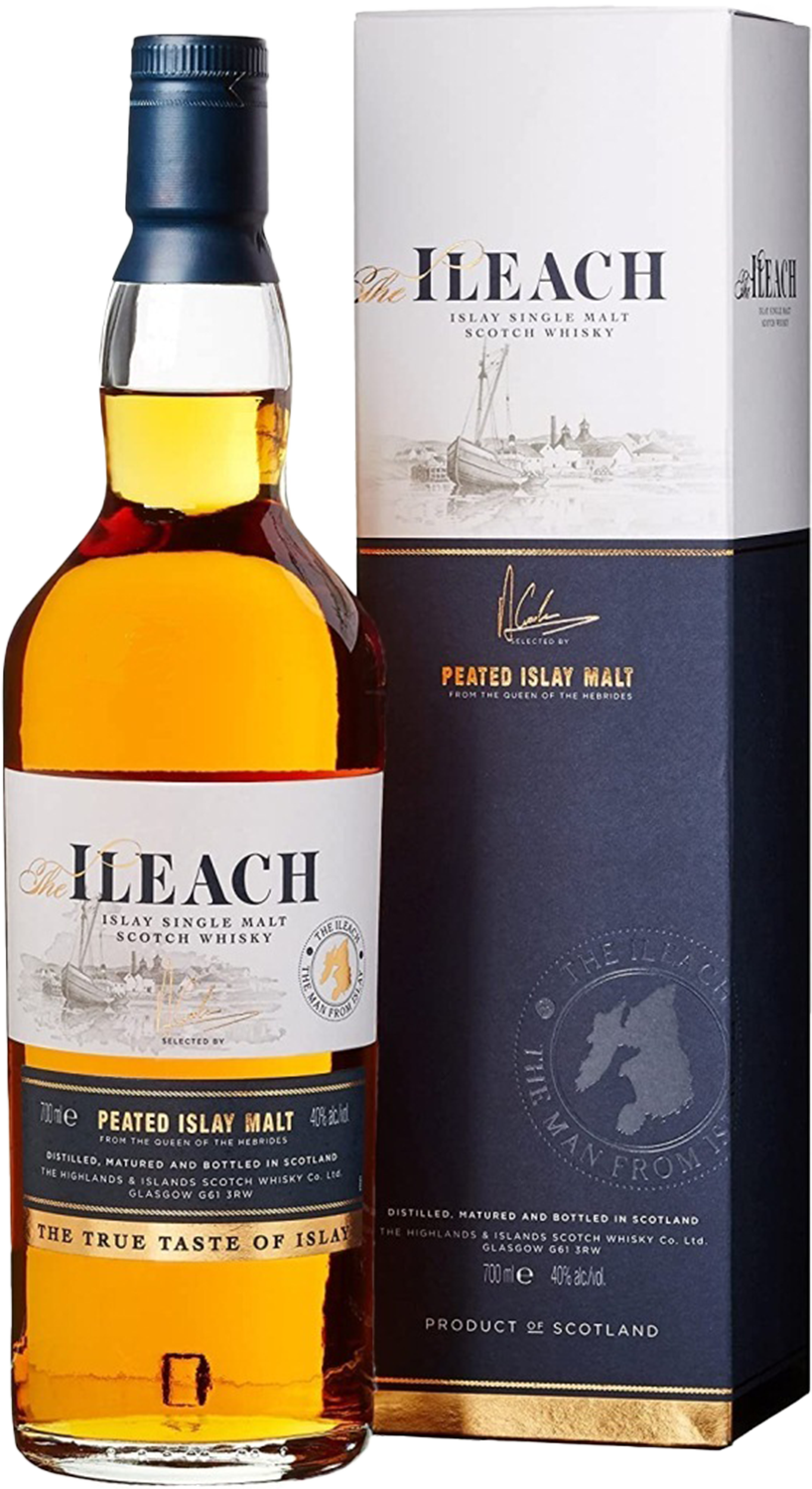 Ileach Peated Islay Single Malt Scotch Whisky (gift box)