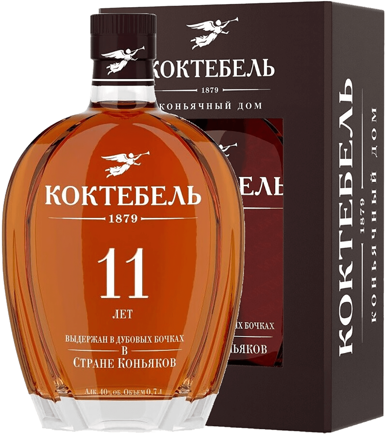 Коньяк Koktebel 11 y.o. (gift box) 0.7 л (Коктебель 11 лет в подарочной  упаковке), купить в магазине в Самаре - цена, отзывы