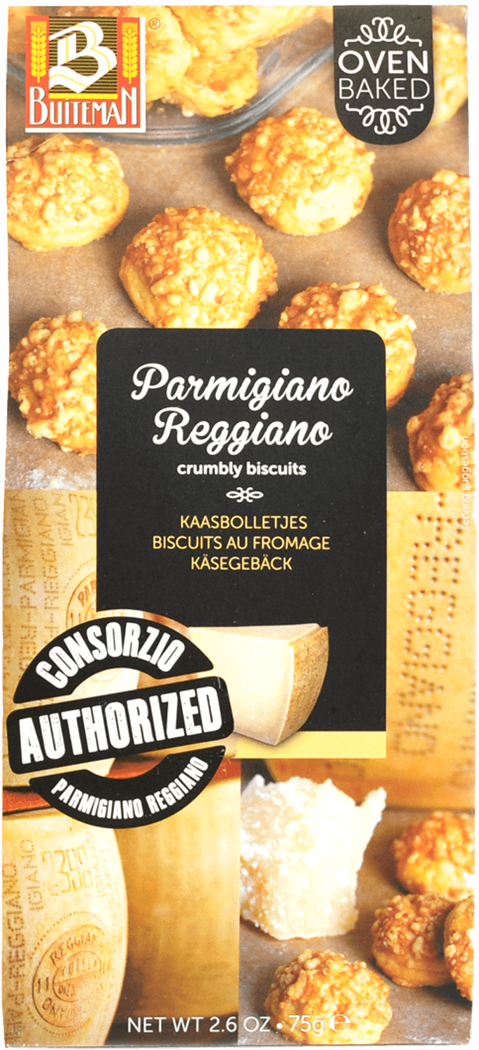 Parmigiano Reggiano Biscuits Buiteman соус томатный сальса mutti salsa pronta al parmigiano reggiano 400 г