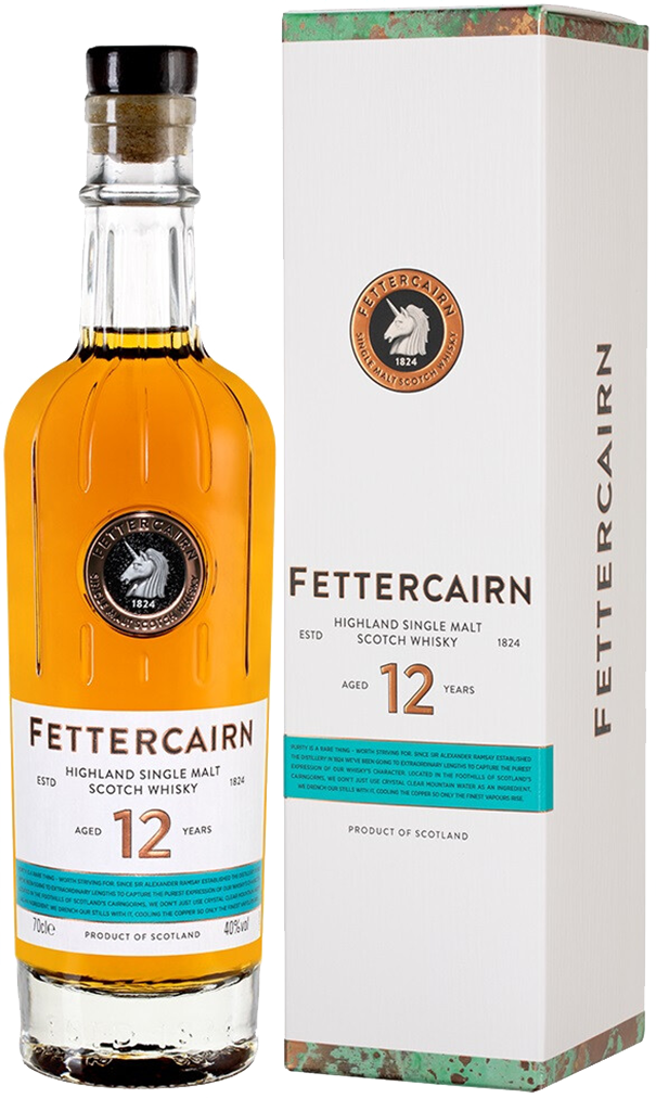 Fettercairn Single Malt Scotch Whisky 12 Years Old (gift box) craigellachie 23 years old speyside single malt scotch whisky gift box