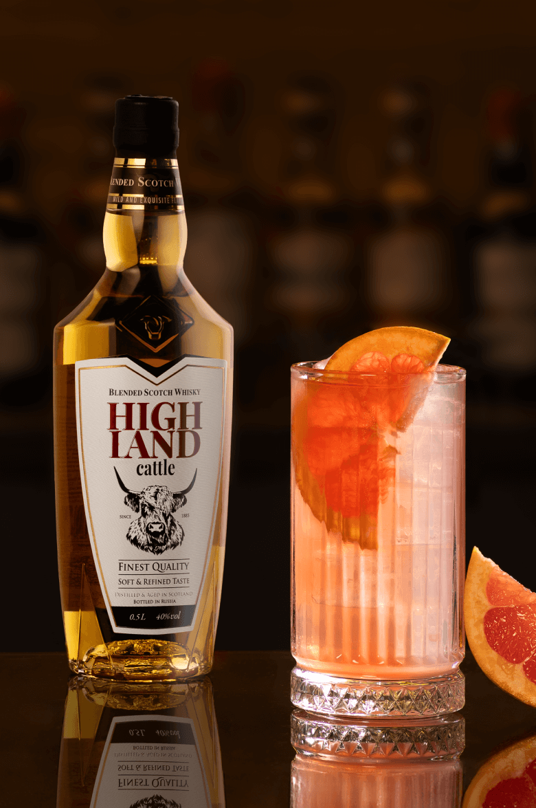 Хайлэнд Кэттл Блендед купажированный виски в подарочной упаковке 0.7&nbsp;л