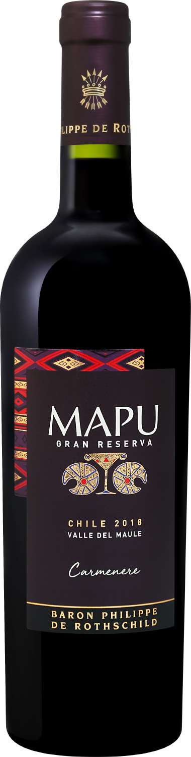 Mapu Carmenere Gran Reserva Maule Valley DO Baron Philippe de Rothschild