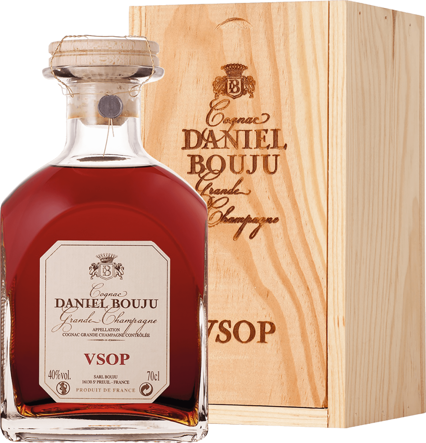 Даниэль Бужу VSOP в подарочной упаковке 0.7&nbsp;л