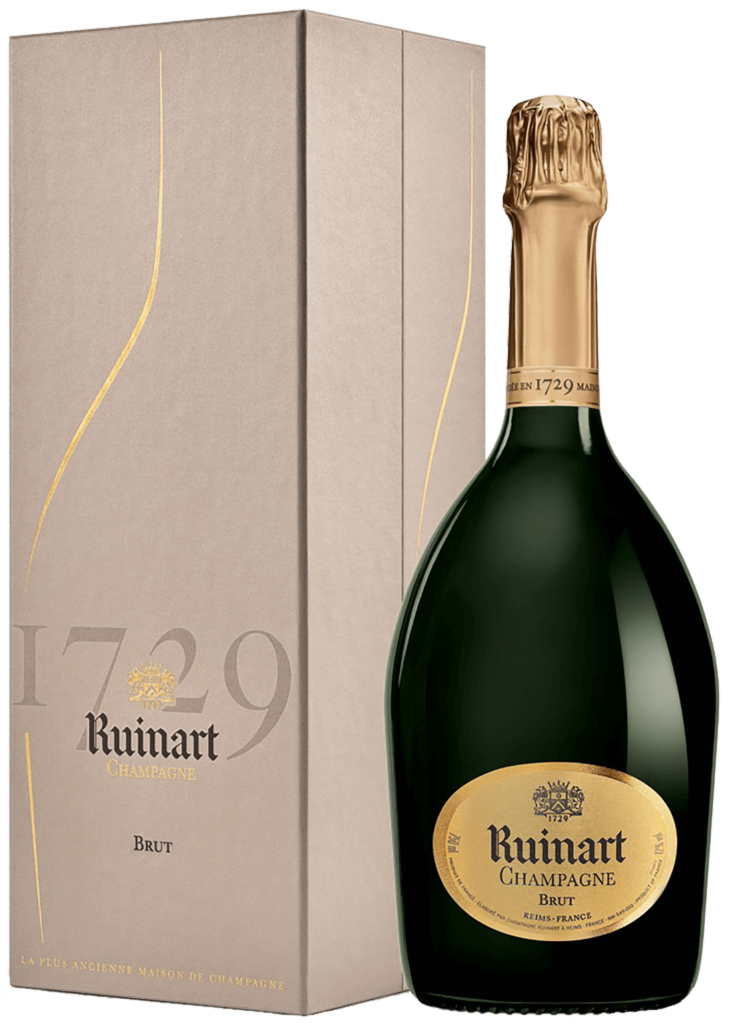 R de Ruinart Brut Champagne AOC (gift box) duval leroy femme de champagne brut nature champagne aoc