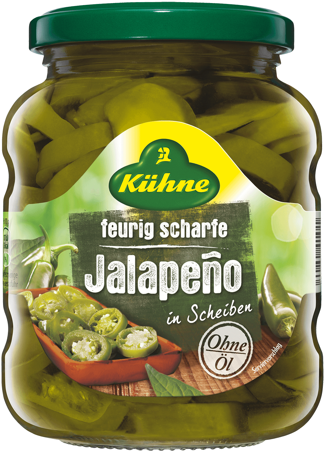 Продукты питания Jalapeno pepper sliced without oil Kühne 330г (Перец  халапеньо резаный без содержания масла Кюне), купить в магазине в Воронеже  - цена, отзывы