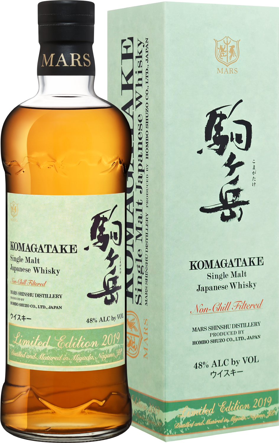 Mars Komagatake Limited Edition 2019 Single Malt Japanese Whisky (gift box)