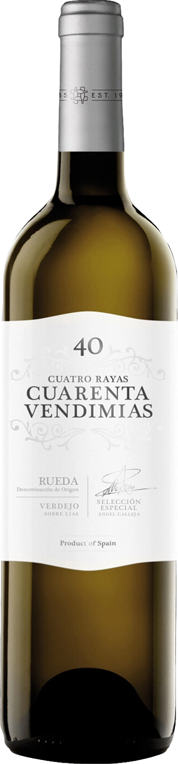 Cuarenta Vendimias Verdejo Rueda DO Cuatro Rayas