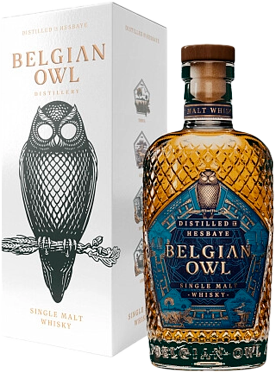 Бельджиан Оул Эволюшн Сингл Молт солодовый виски в подарочной упаковке 0.5&nbsp;л
