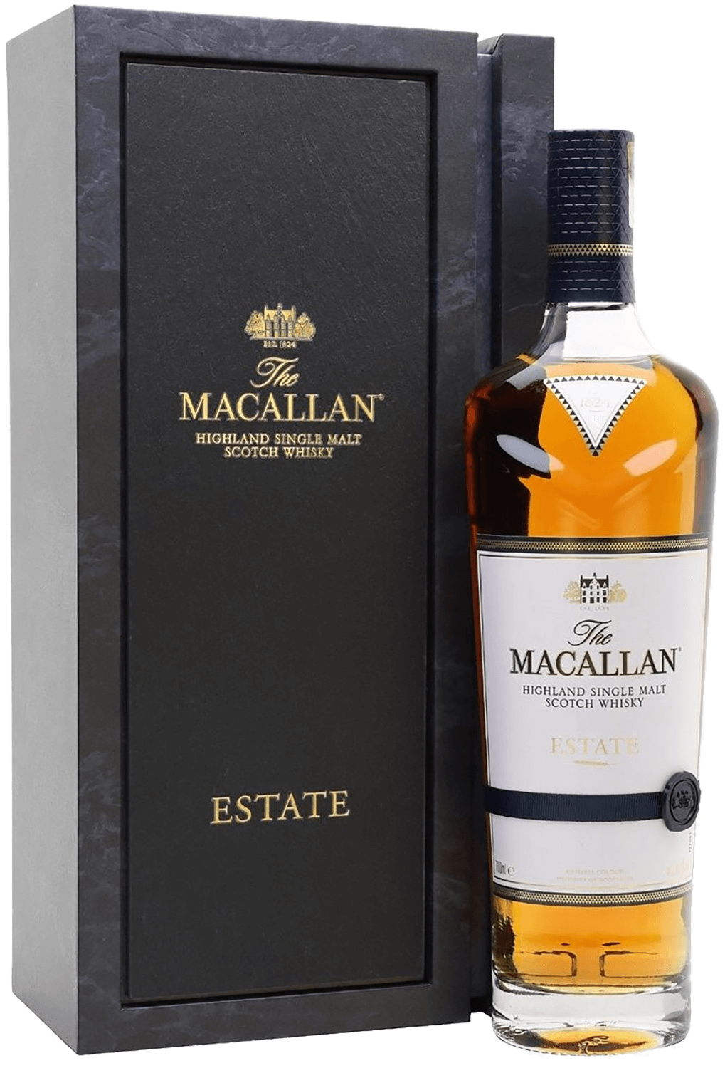 Macallan Estate Highland single malt scotch whisky (gift box) macallan sherry oak cask 12 y o highland single malt scotch whisky gift box