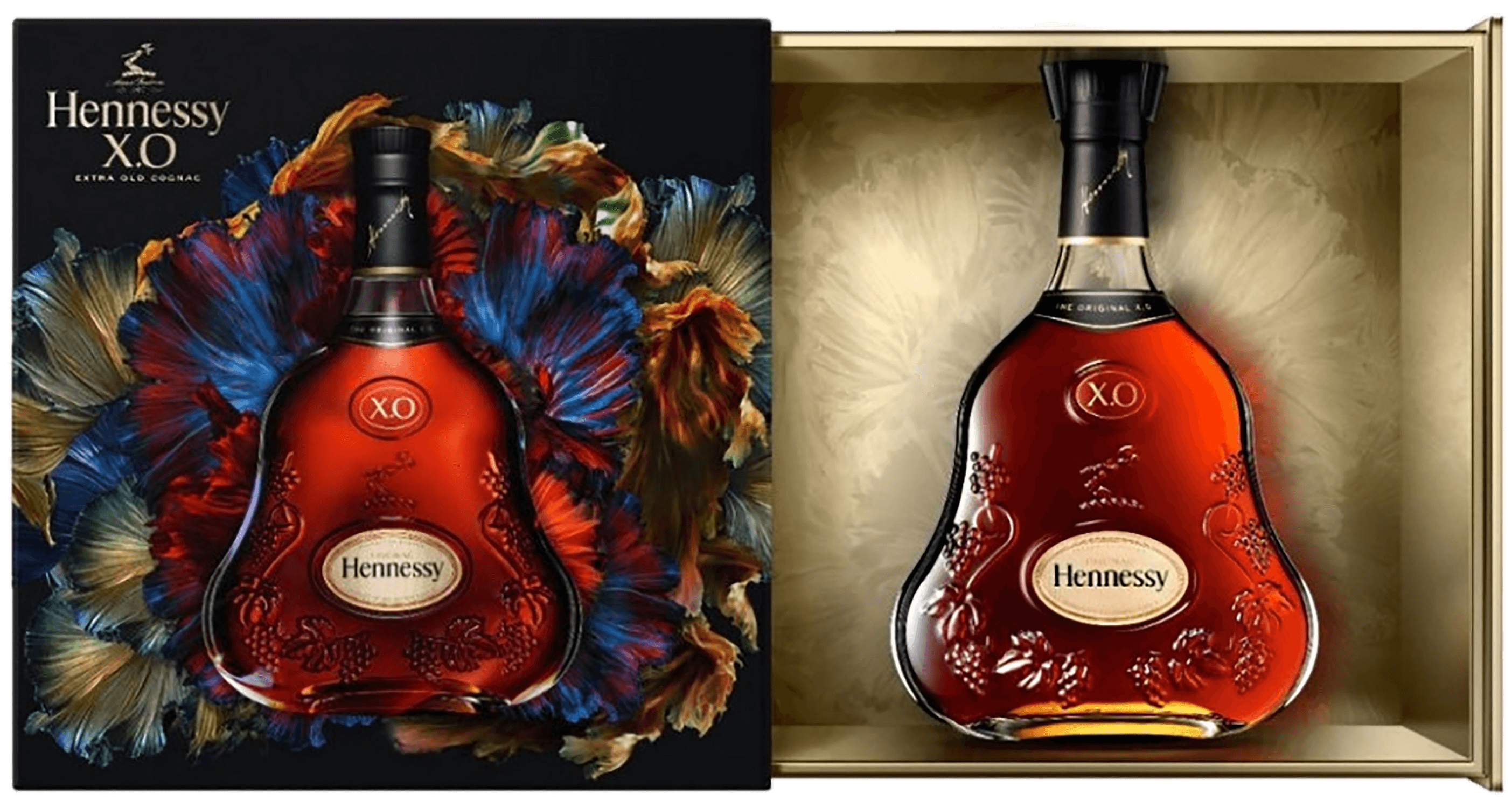 Hennessy Cognac XO (gift box) hennessy cognac vs gift box with 2 glasses