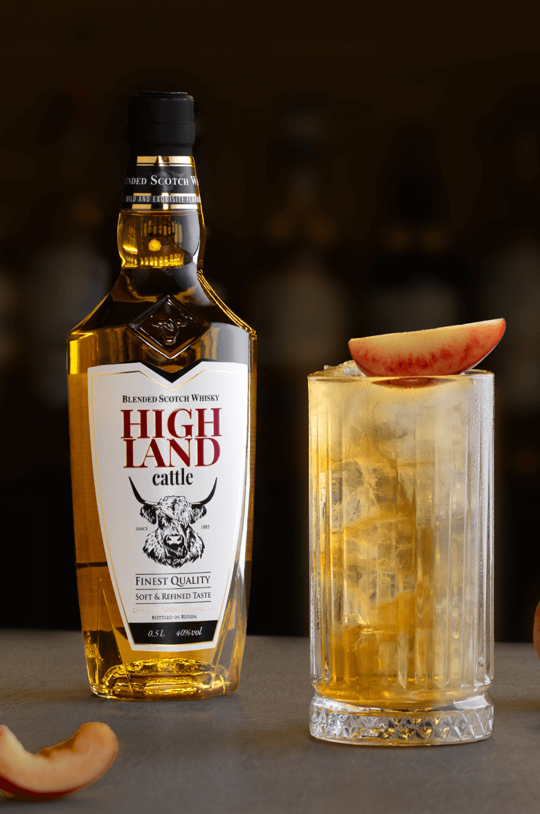 Хайлэнд Кэттл Блендед купажированный виски в подарочной упаковке 0.7&nbsp;л