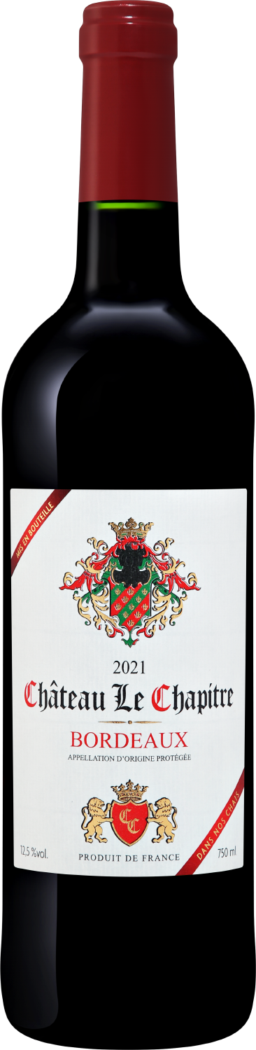 Шато Ле Шапитр Бордо AOC 0.75&nbsp;л