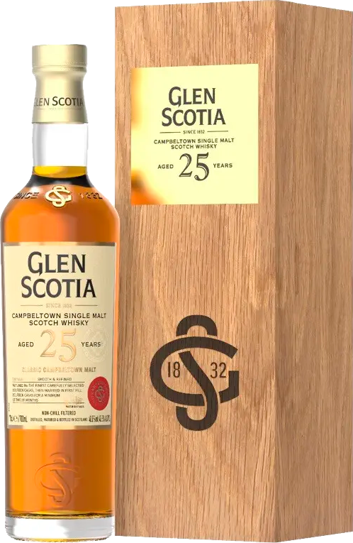 Glen Scotia Campbeltown 25 y.o. Single Malt Scotch Whisky (gift box)