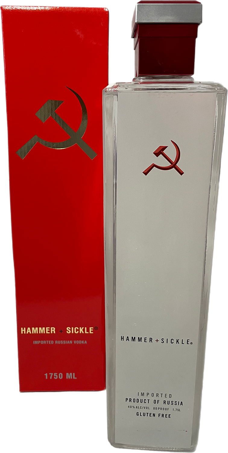 Водка Hammer + Sickle (gift box) 1.75 л (Молот и Серп в подарочной  упаковке), купить в магазине в Москве - цена, отзывы