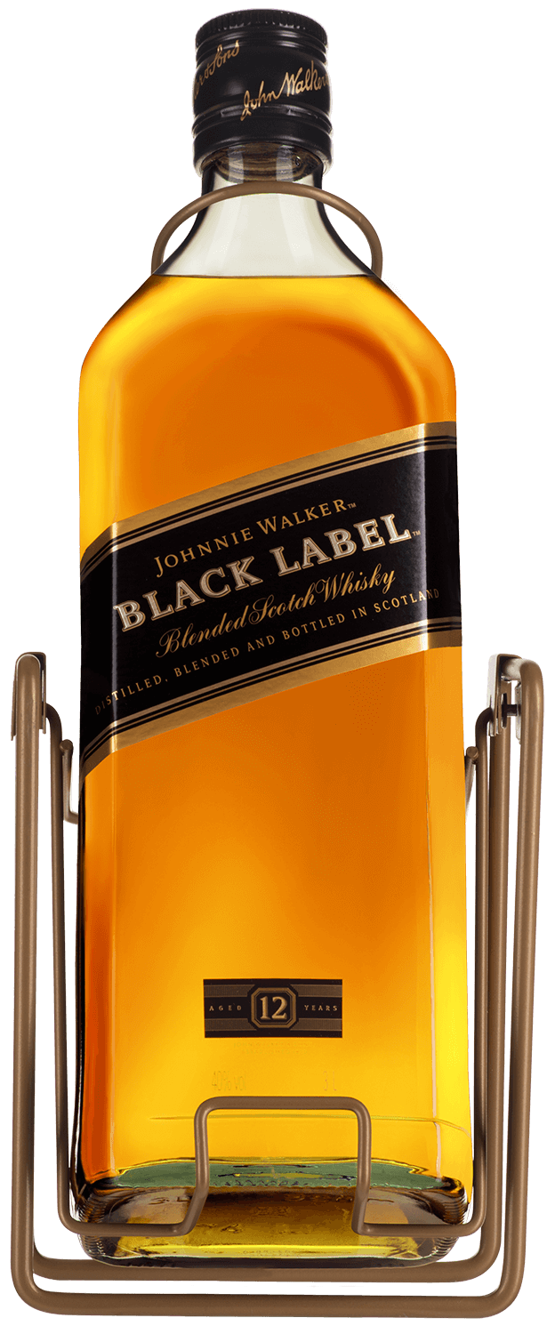 цена Johnnie Walker Black Label Blended Scotch Whisky (gift box)