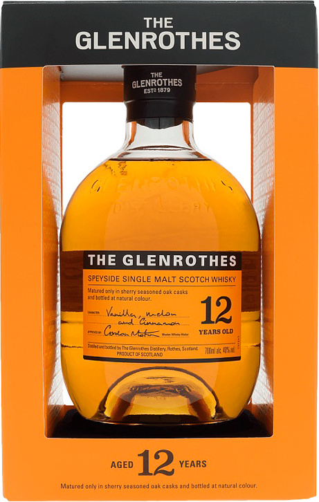 The Glenrothes 12 y.o. Speyside Single Malt Scotch Whisky (gift box) cragganmore speyside 12 y o single malt scotch whisky gift box