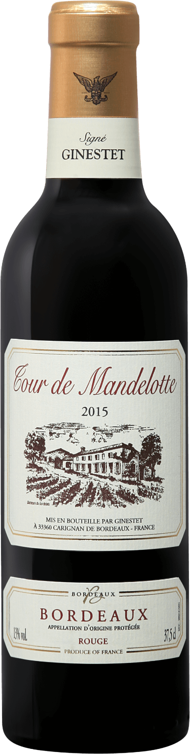 Tour de Mandelotte Bordeaux AOC Ginestet вино tour de mandelotte bordeaux белое полусладкое франция 0 75 л