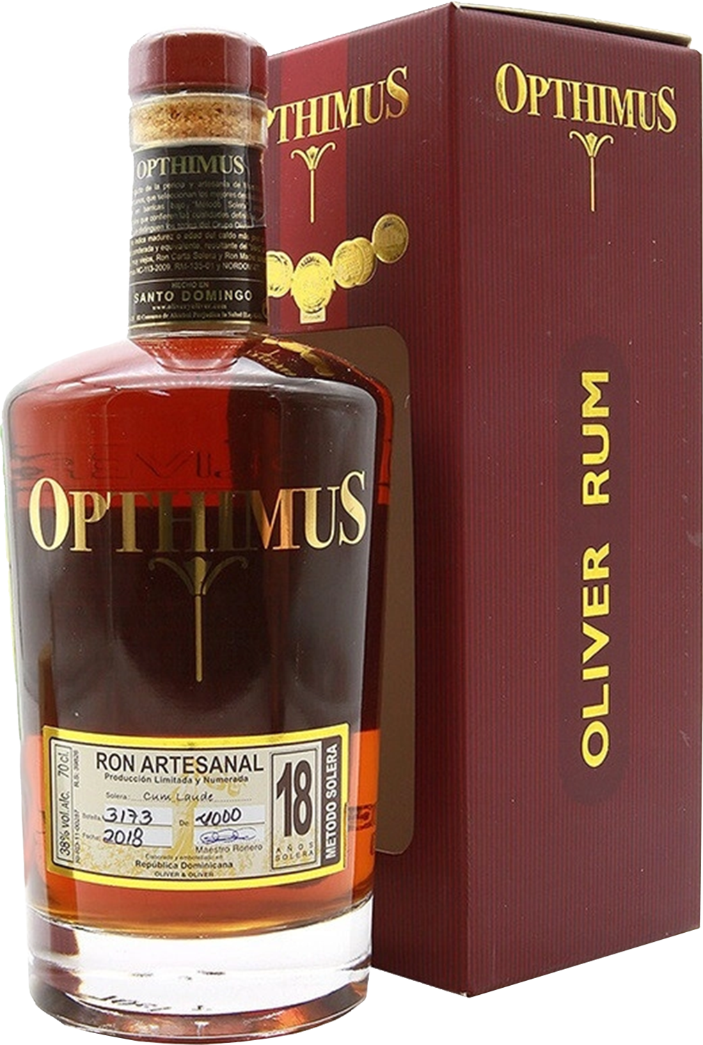 Оптимус 18 лет в подарочной упаковке 0.7 л