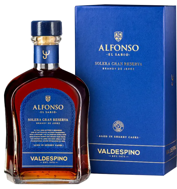 Альфонсо Эль Сабио Солера Гран Ресерва Вальдеспино в подарочной упаковке 0.7&nbsp;л