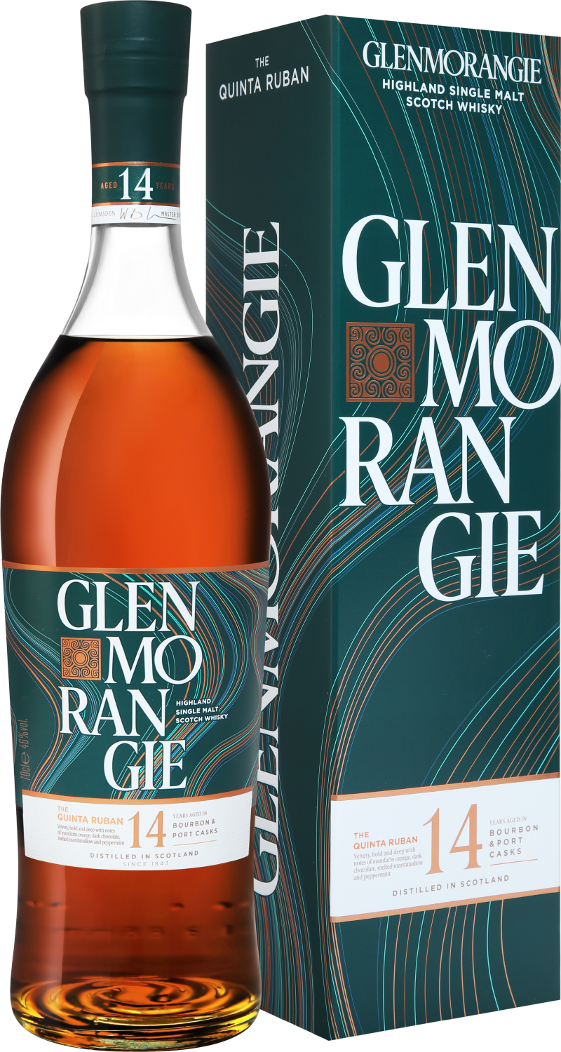 Glenmorangie The Quinta Ruban Single Malt Scotch Whisky 14 y.o. (gift box)