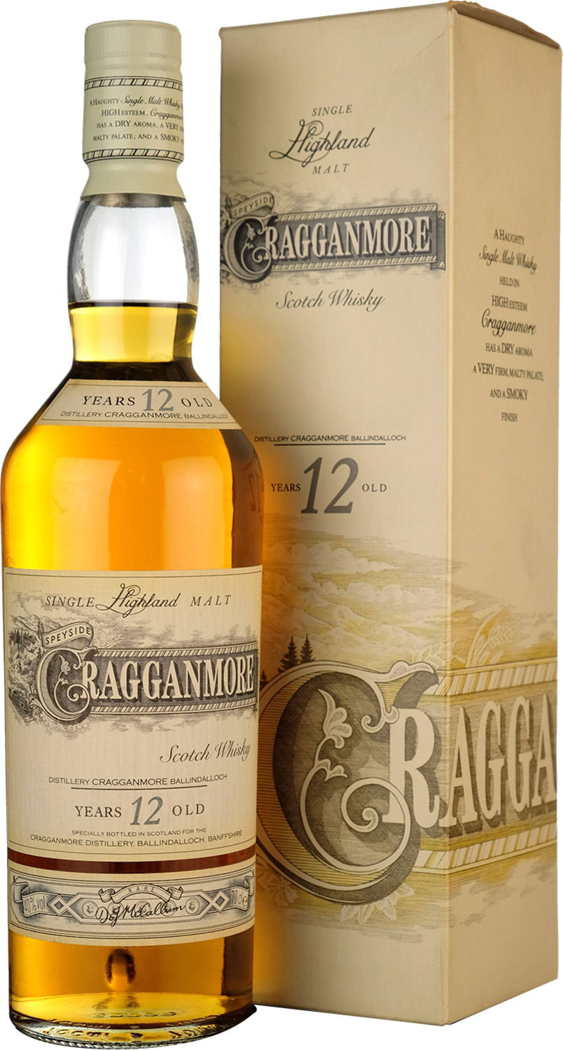 Cragganmore Speyside 12 y.o. Single Malt Scotch Whisky (gift box)