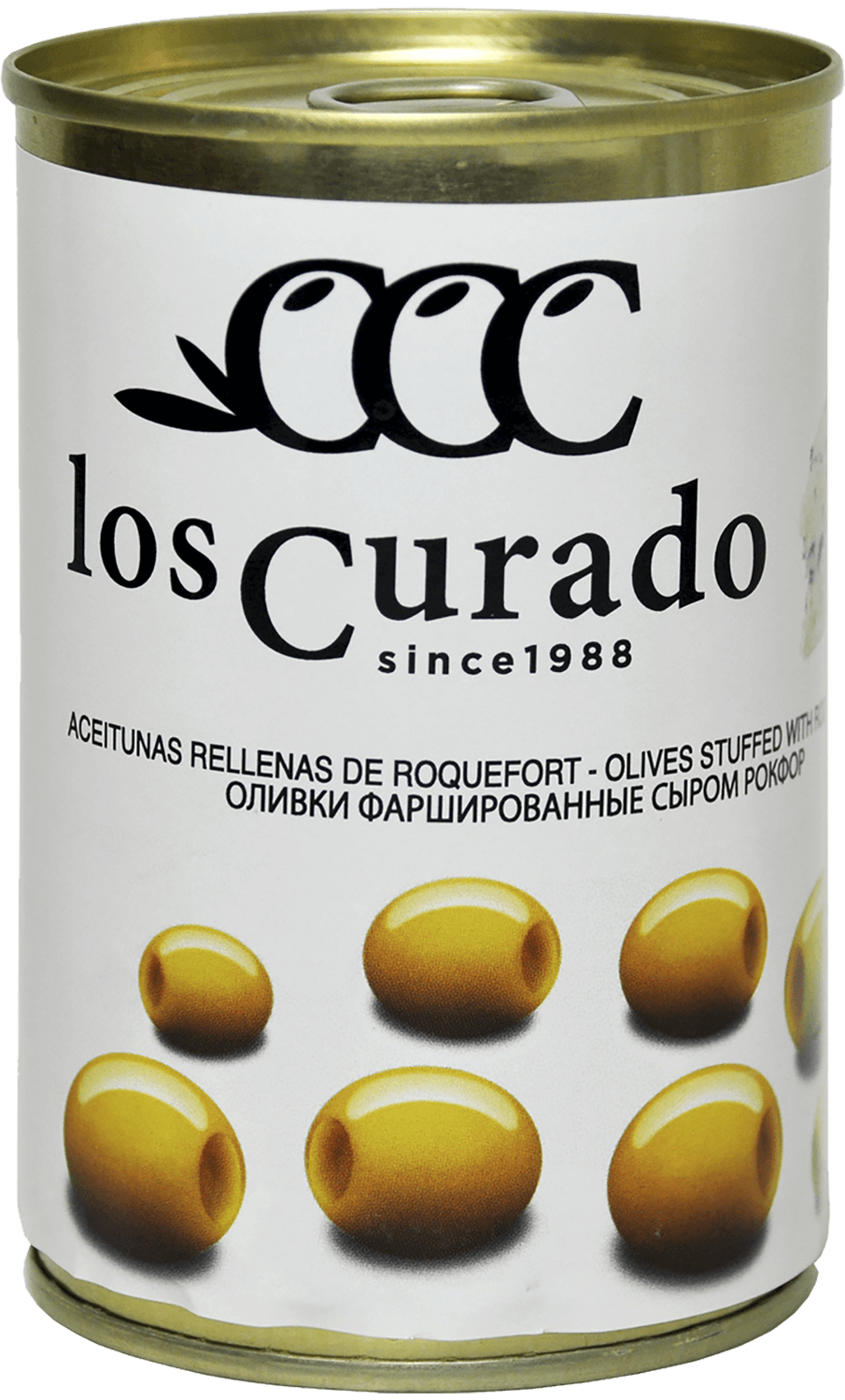 Olives stuffed with Roquefort Los Curado