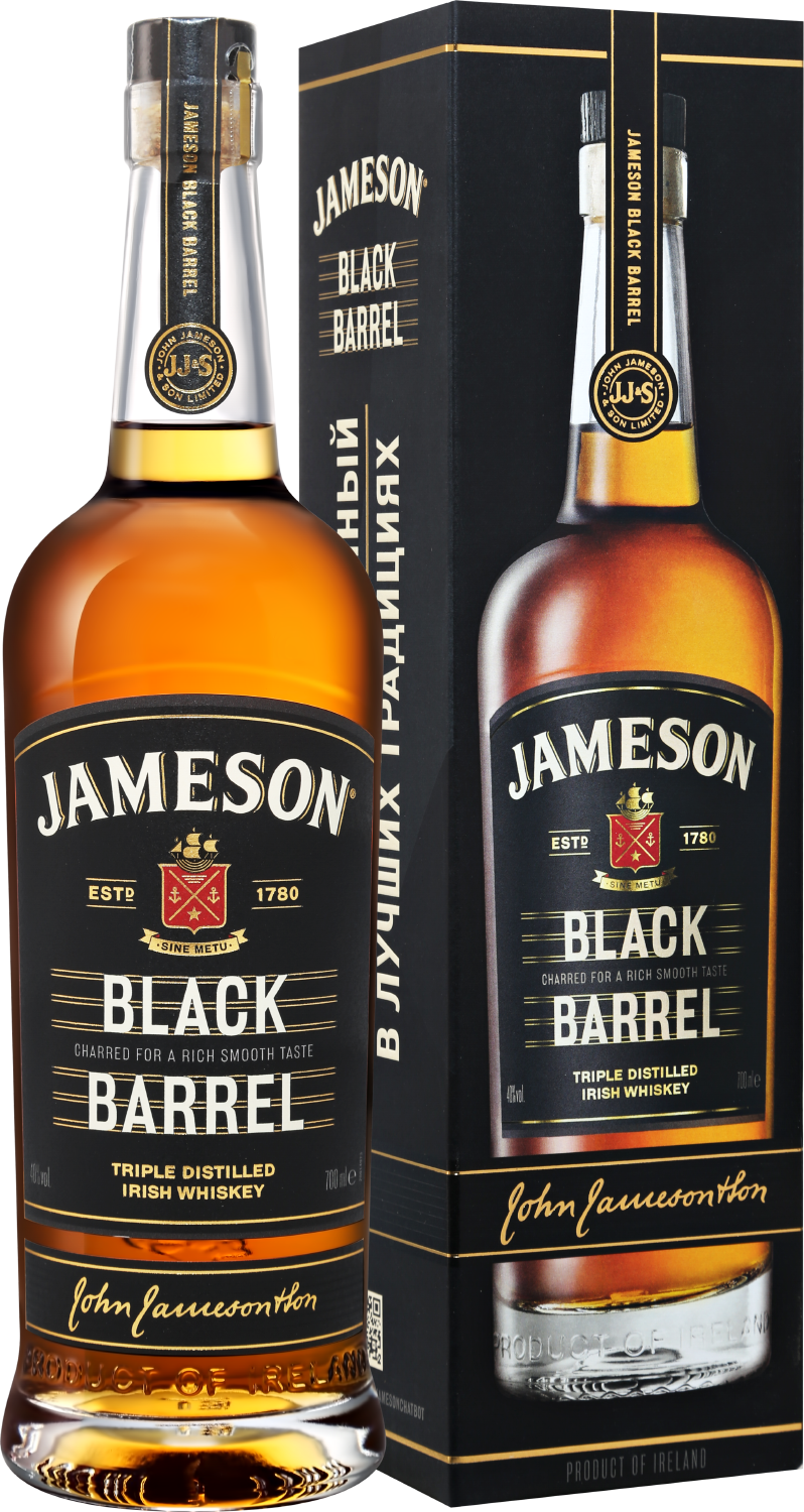 Jameson Black Barrel Irish Whiskey