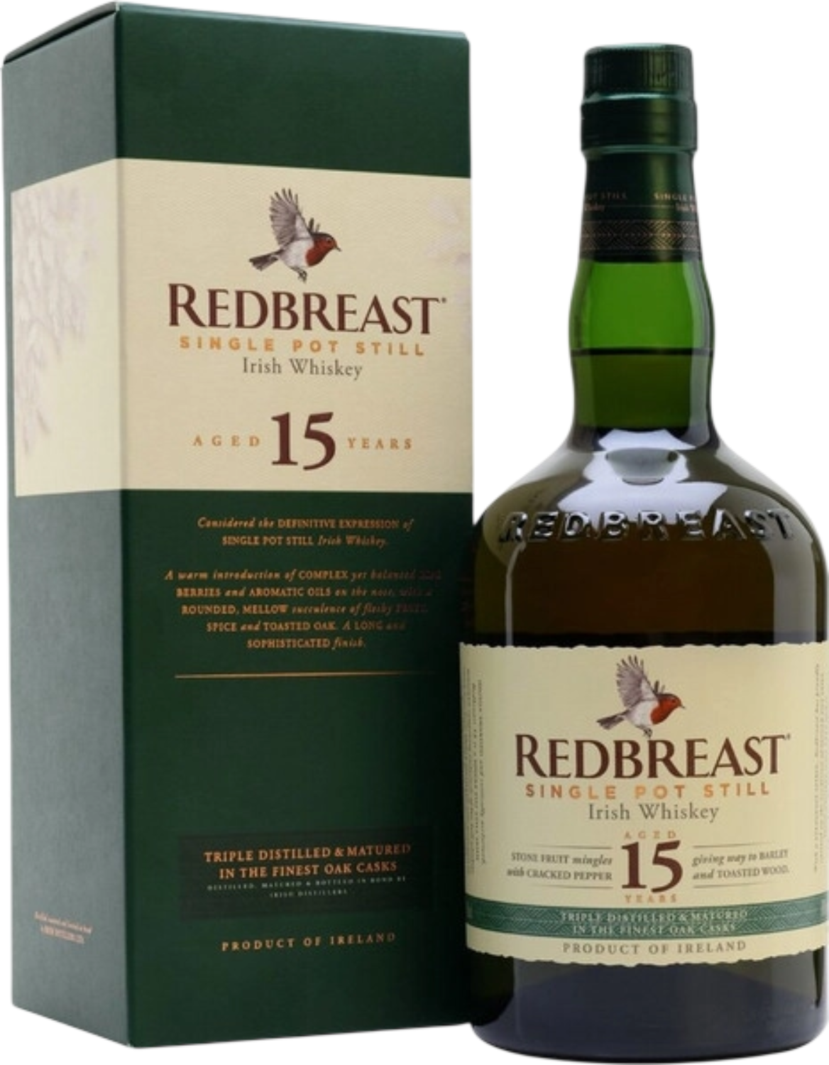 Редбрест 15 лет купажированный виски в подарочной упаковке 0.7&nbsp;л