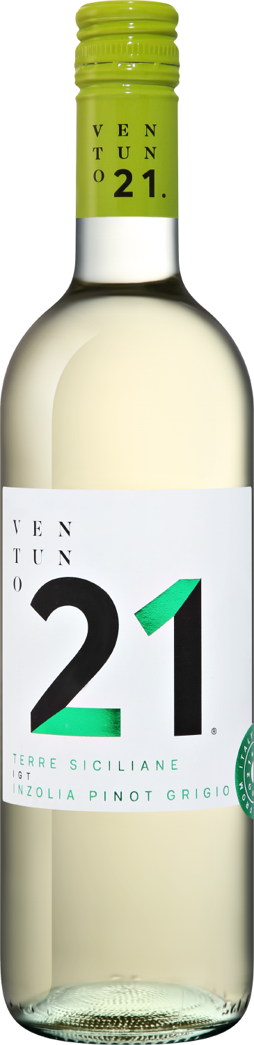 Вентуно 21 Инзолия Пино Гриджо Кантине Разоре 2021 0.75&nbsp;л