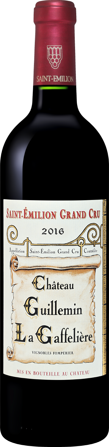 Шато Гийомен Ля Гаффелье Сент-Эмильон Гран Крю АОС 2016 0.75 л
