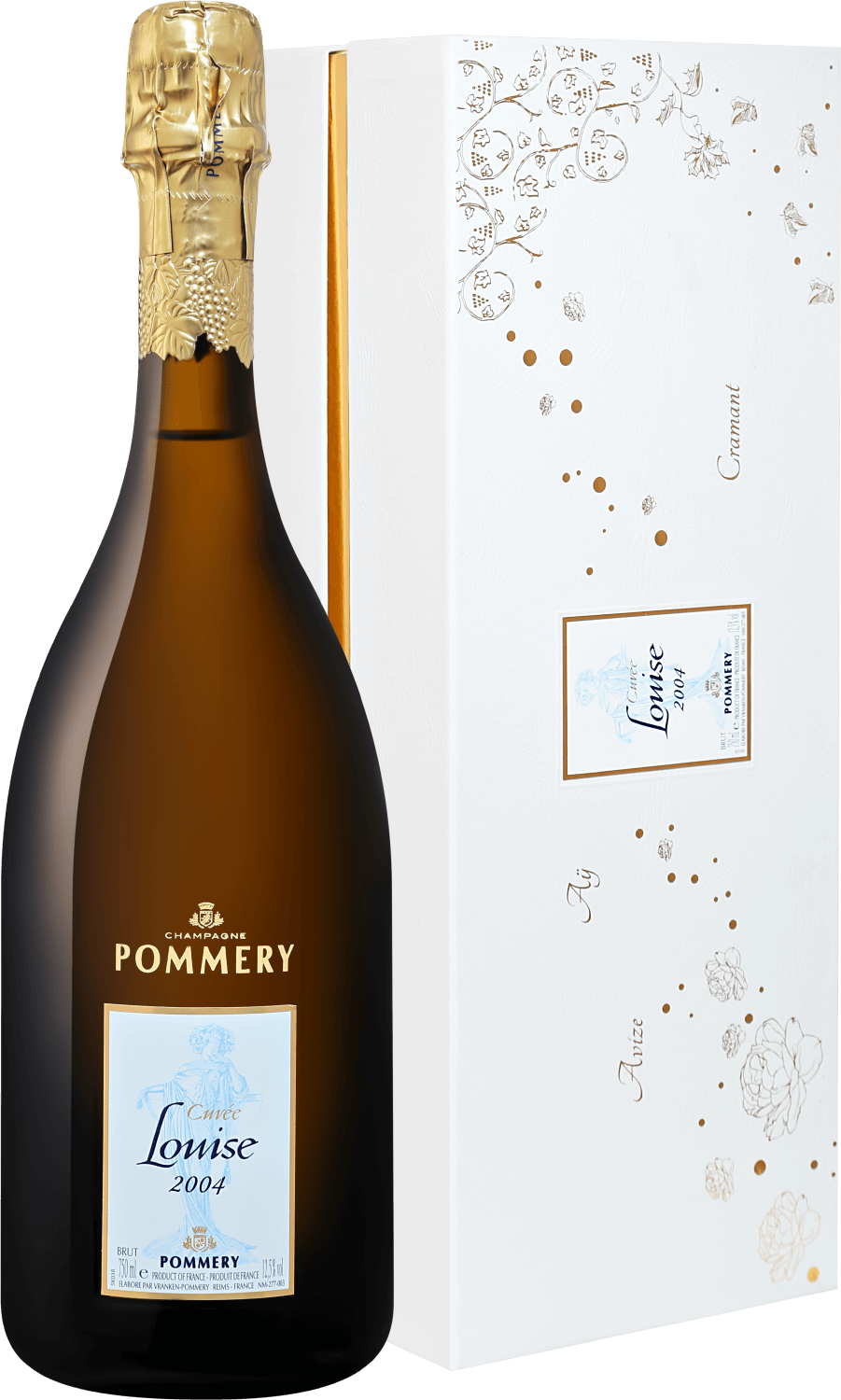 Pommery Cuvée Louise Brut Millesime Champagne AOC (gift box) pommery brut rose royal champagne aop