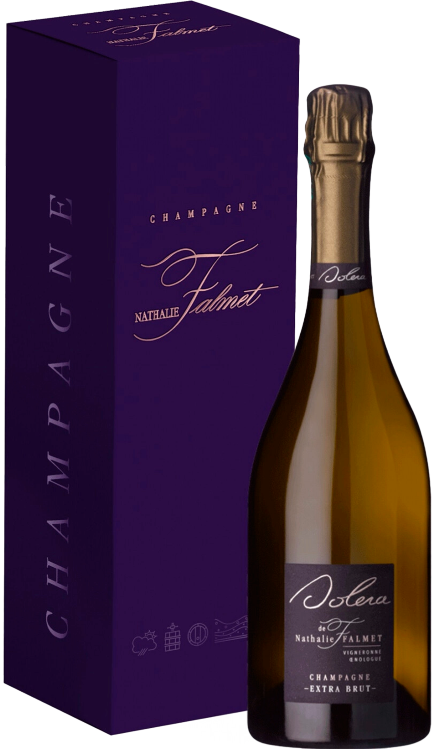 Nathalie Falmet Cuvee Solera Reverse Perpetuelle Champagne AOC (gift box)