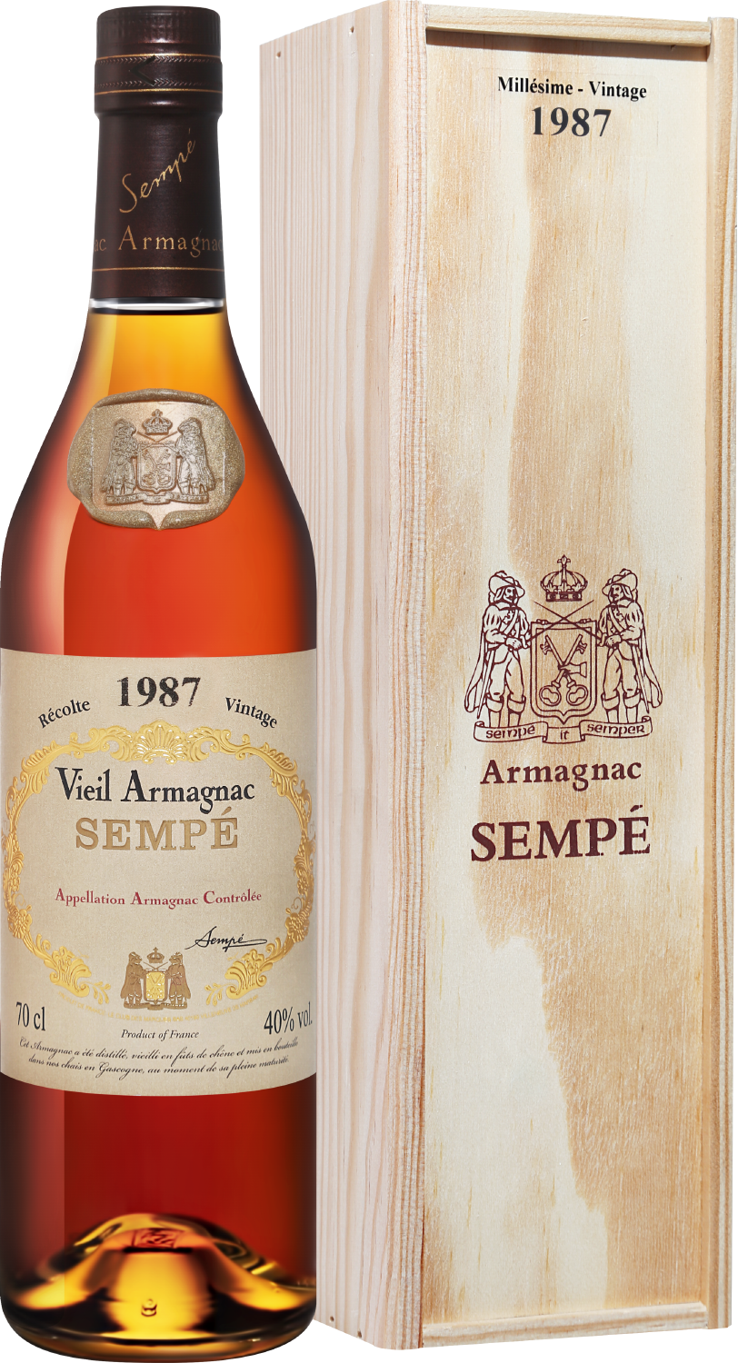 Sempe Vieil Vintage 1987 Armagnac AOC (gift box)