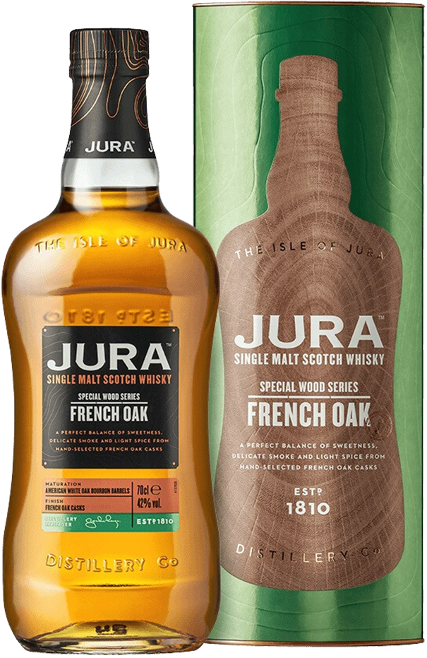 Jura French Oak Single Malt Scotch Whisky (gift box)