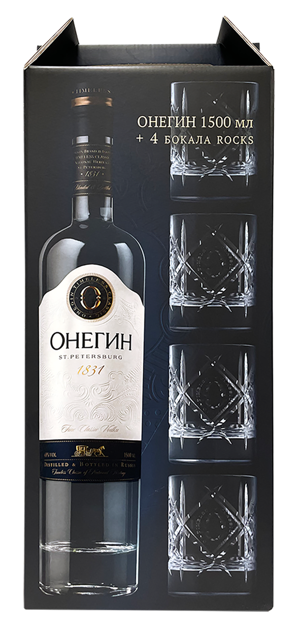 Onegin (gift box with 4 glasses)