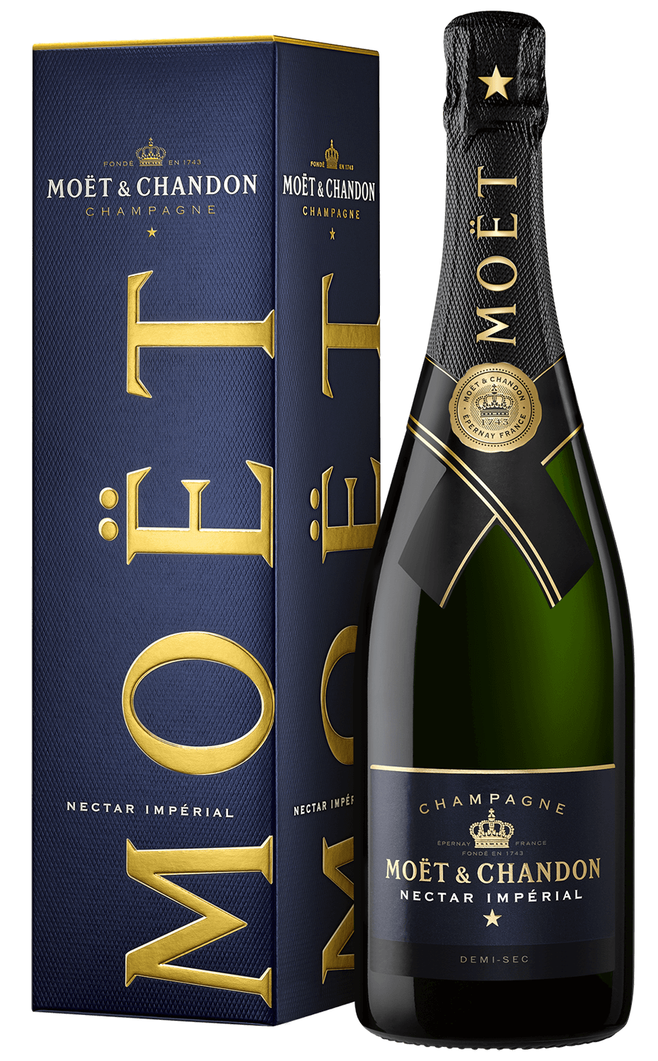 Moet and Chandon Nectar Imperial Demi-Sec Champagne AOC (gift box) moet and chandon ice imperial champagne aoc
